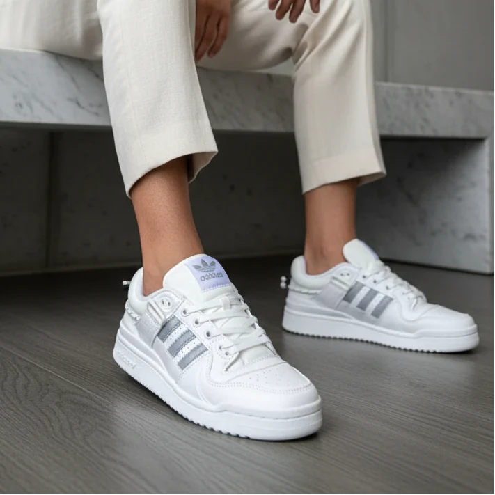 Adidas Bad Bunny Girls Forum Grey Sneakers – Top Premium Quality Stylish Comfort | neomarketshop