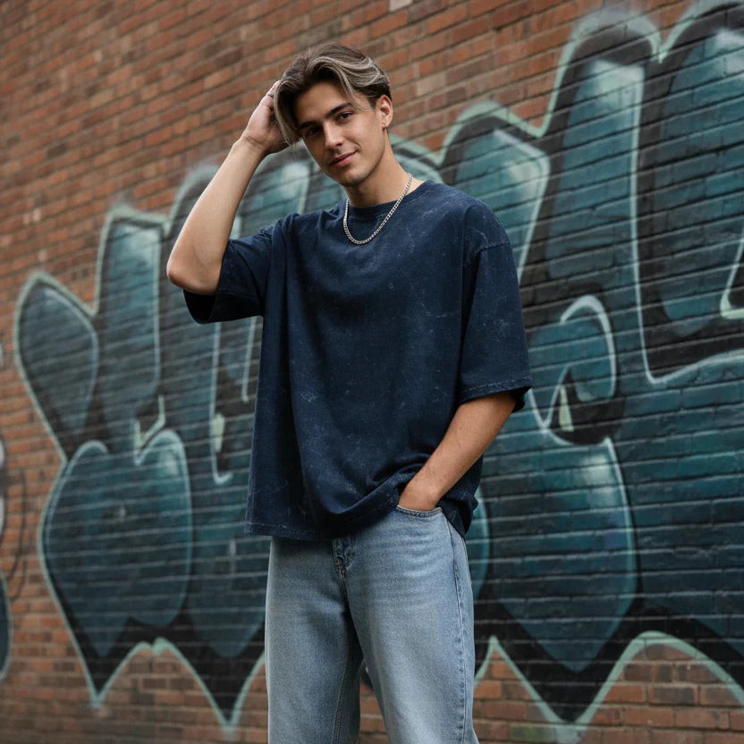 ACID WASHED OVERSIZED TEE – STREETWEAR EDITION