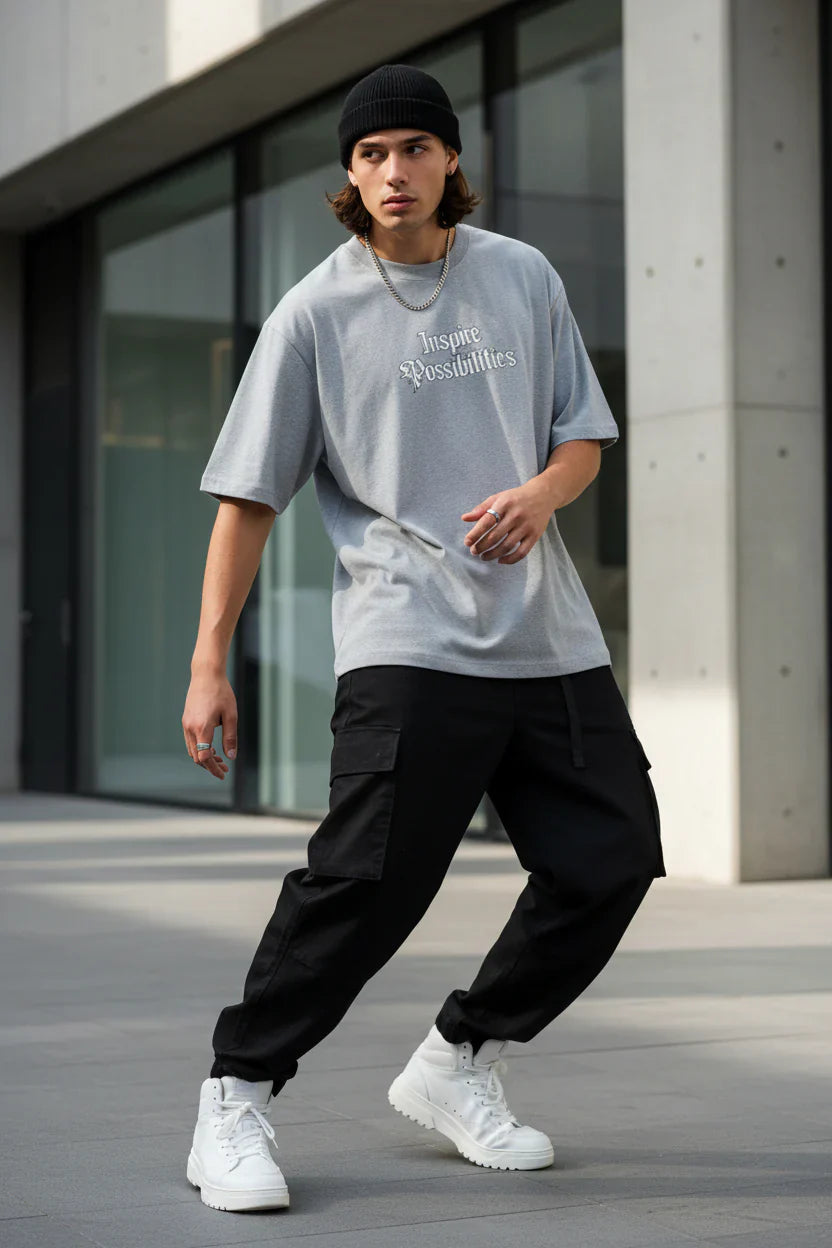 Inspire Possibilities – Men’s 240 GSM Oversized Classic T-Shirt | neomarketshop