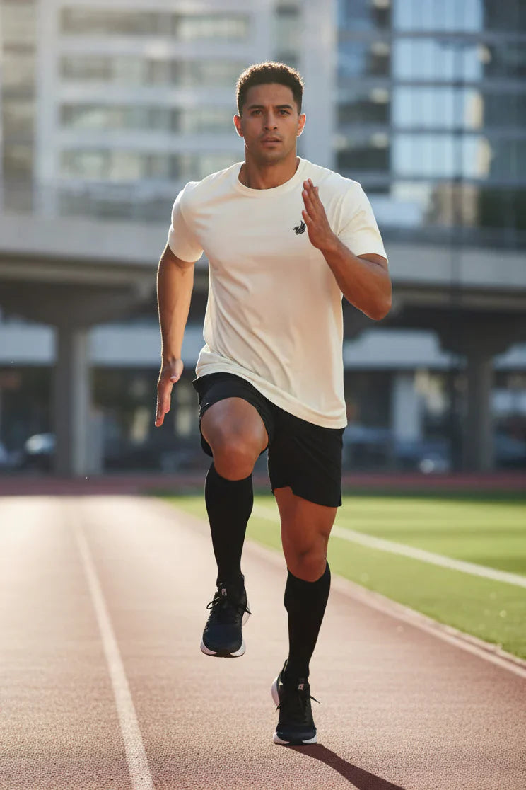 Men Classic Crew Gym T-Shirt | 100% Cotton | 180 GSM Lightweight Comfort